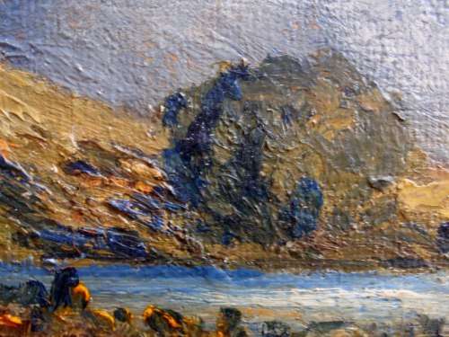 VINTAGE ORIGINAL IMPRESSIONIST OIL PAINTING by A.OLIVER - CLASSIC BEAUTY