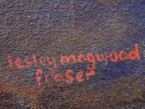 STUNNING ORIGINAL LESLEY MAGWOOD-FRASER ORIGINAL - WELL KNOWN S.AFRICAN ARTIST. SOPHISTICATED NUDE