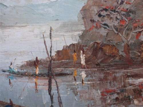 MOTO - INVESTMENT ART BY THE LATE ARTIST, MOTO - CENTRAL AFRICAN ARTIST - HIGHLY SOUGHT AFTER WORK.