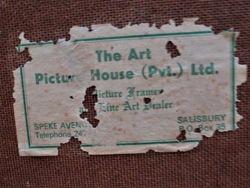 MOTO - INVESTMENT ART BY THE LATE ARTIST, MOTO - CENTRAL AFRICAN ARTIST - HIGHLY SOUGHT AFTER WORK.