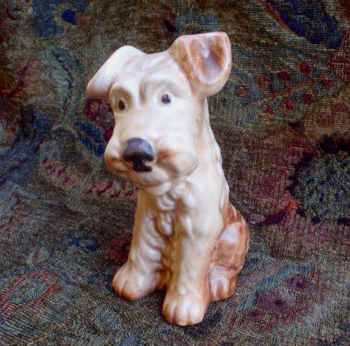 SYLVAC CUTE PUPPY - BEAUTIFULLY HAND PAINTED.