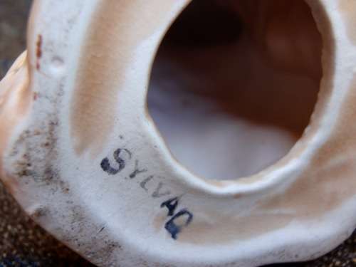 SYLVAC CUTE PUPPY - BEAUTIFULLY HAND PAINTED.