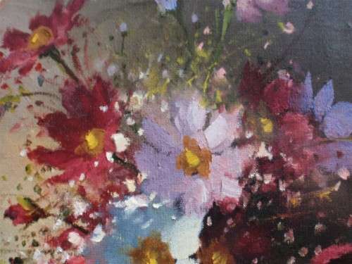 ORIGINAL HENNIE GRIESEL 1931-2015- INVESTMENT S.AFRICAN ART - FAMOUS FOR HIS FLOWER PAINTINGS!