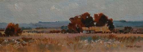ORIGINAL MARGE MAGGS OIL LANDSCAPE - EXQUISITE, SOPHISTICATED, COLLECTIBLE PIECE OF ART. LOW START!