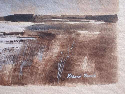 Richard Rennie 1932-2017  original watercolour - investment art -  low, low start!