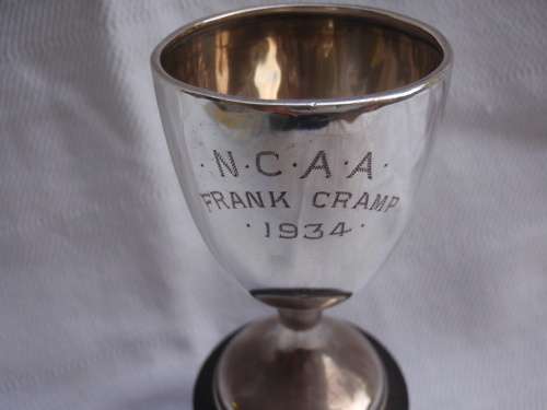 Silver hall marked - job lot for sale. Antique brush, trophy, egg cup and napkin ring.