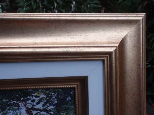 Original oil by S.Biram `The Fishing Boat` Lovely tranquil scene, well framed. Very good price!