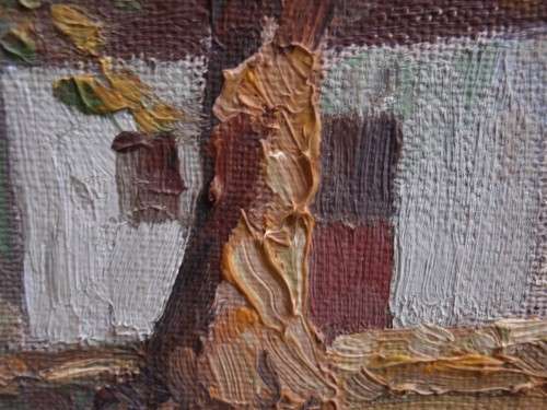 Vintage original oil by John Williams circa 1926 - S.A. artist. Autumn Oaks. Gorgeous piece!