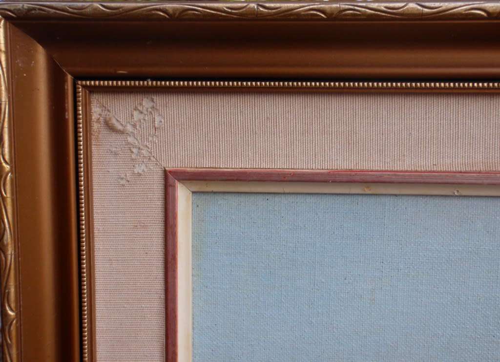 Vintage oil painting by H.Greenaway.  Classic S.African landscape beautifully executed.