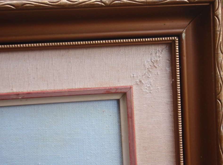 Vintage oil painting by H.Greenaway.  Classic S.African landscape beautifully executed.