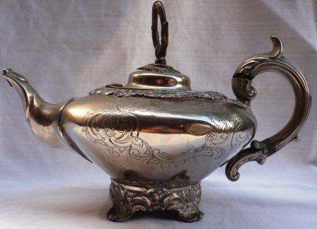 VINTAGE TEAPOT - WITH LOADS OF BRITISH MILITARY HISTORY - INTERESTING ROSE BOWL?