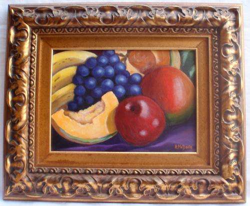 STUNNING ORIGINAL PAINTING BY WELL KNOWN KZN ARTIST - ARLENE McDADE - BEAUTIFULLY FRAMED!!!