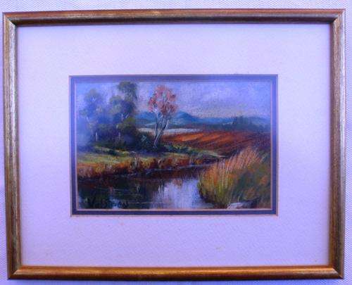 TWO FABULOUS ORIGINAL PASTEL DRAWINGS BY WELL KNOWN ARTIST, VAL STEVENS -SEE OTHER ONE! BARGAIN!!!