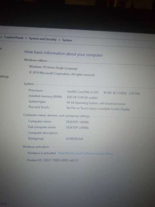 Toshiba Satellite Pro C660 Laptop