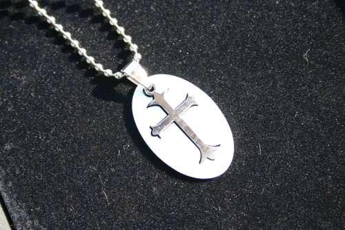 REBEL FAITH - Stainless Steel Christian Cross