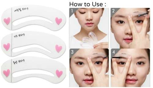 Eyebrow stencil Set