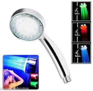 JT - Colour changing shower head