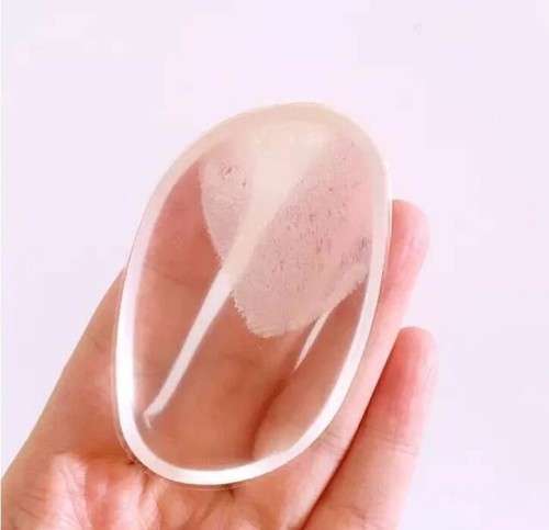 JT - Silicone Jelly Cosmetic Beauty Makeup Tool Health Transparent Makeup Puff