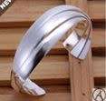 925 Stamped Silver Cuff Thick bangle