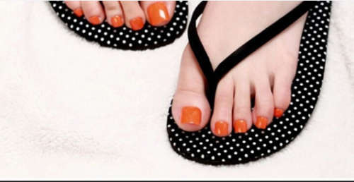 500 Pcs Toe Nails Tips For Nail Art Manicure Clear