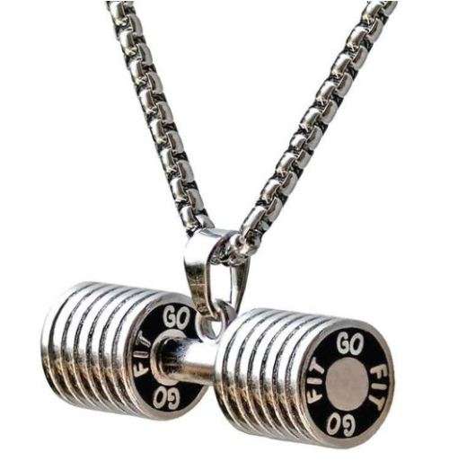 Gympal - Stunning Titanium steel weight pendant with free chain