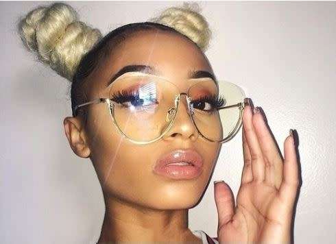 JT -  Woman Fashion Metal Wild Cool Vintage Sunglasses