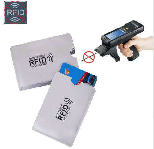 JT - protect your credit card from scanners - Case Protection Metal Credit Card Holder