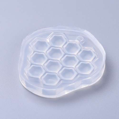 Craftsy - Mould - DIY Jewelry Making - Honeycomb Mould - Size: about 53mm wide, 55mm long, 9mm thick