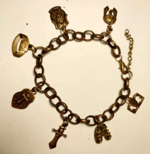 Rebel Faith - Armour of God Brass handmade bracelet