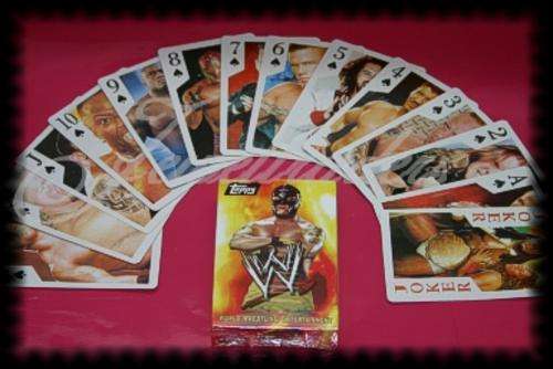 JT -WWE PLAYING CARDS