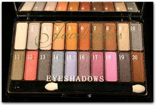 JT - 20  Colours Eye Makeup COMPACT