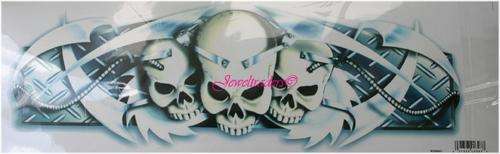 JT - 1 x Three Skulls decals
