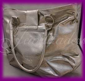 JT - SILVER "Fleur De Lys" FASHION  Handbag