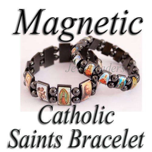 JT- MAGNETIC Healing Catholic Saints Bracelet