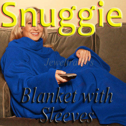 JT - SNUGGIE  - The fleece blanket with sleeves FOR THIS COLD WINTER