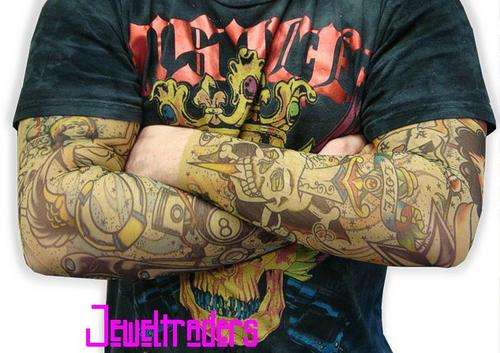 JT - **NO PAIN TATTOO** Pack with 2 WINGS Tattoo Sleeve LIMITED STOCK