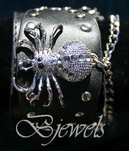 JT **RARE** SPIDER Watch from USA SILVER as seen in Army Wifes