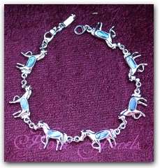 Ultimate Horse Lover - Paua Shell Horse Bracelet