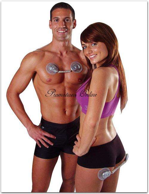 *FIRST ON BOB* Dual Contact Muscle Stimulation Technology gives your muscles a great workout!