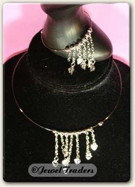 Fashion Chocker Necklace & Bracelet