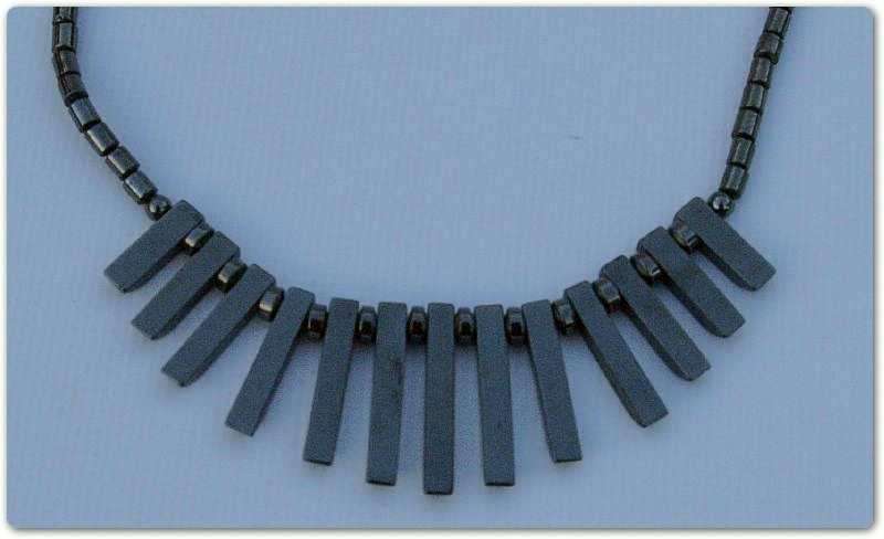 JT - Hermetite Solid Necklace