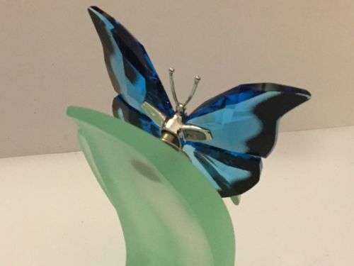 Swarovski Butterfly Ambur Blue Paradise Retired! Memories! Rare!*