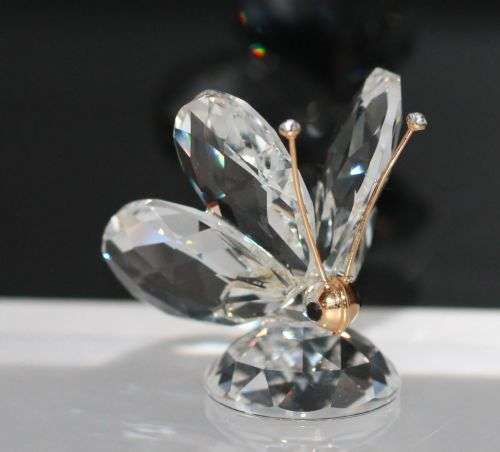 SWAROVSKI CRYSTAL BUTTERFLY MINIATURE 7667 035 000  *