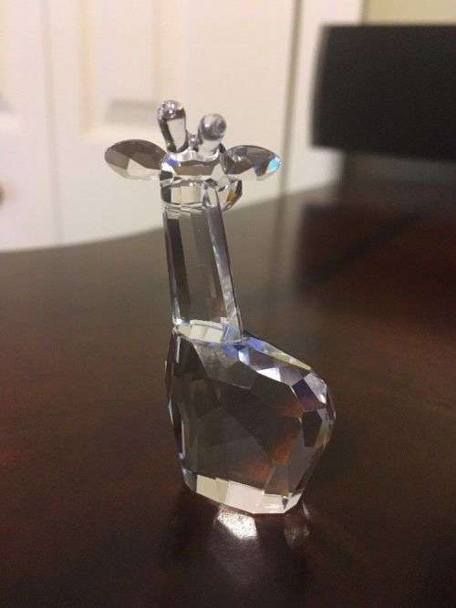 Swarovski Crystal Lovlots 887724 Chitchat Giraffe Pioneers  #