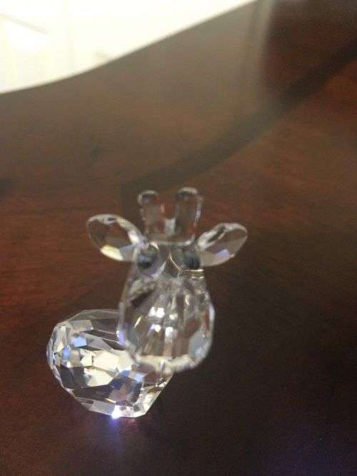 Swarovski Crystal Lovlots 887724 Chitchat Giraffe Pioneers  #