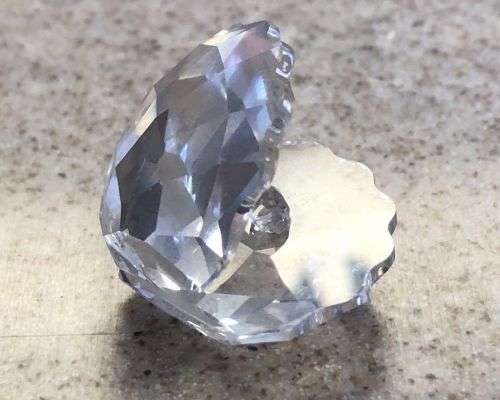 Swarovski Crystal Oyster With Crystal Pearl Clam Shell #