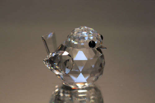SWAROVSKI CRYSTAL BABY SPARROW BIRD