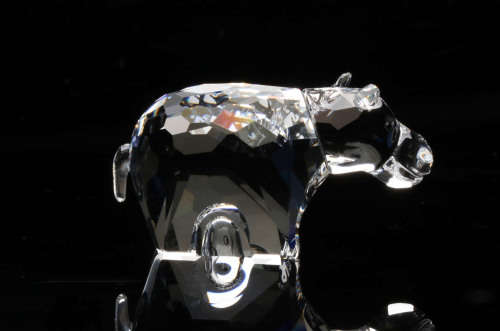 SWAROVSKI CRYSTAL HIPPOPOTAMUS / HIPPO
