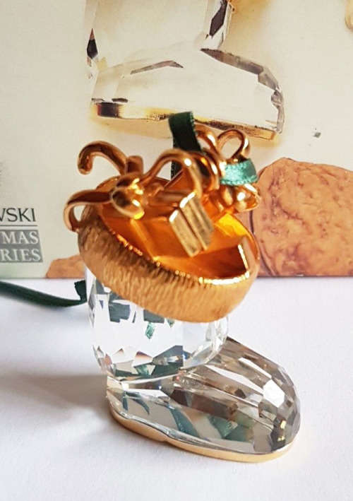 SWAROVSKI CHRISTMAS STOCKING FROM THE MEMORIES RANGE