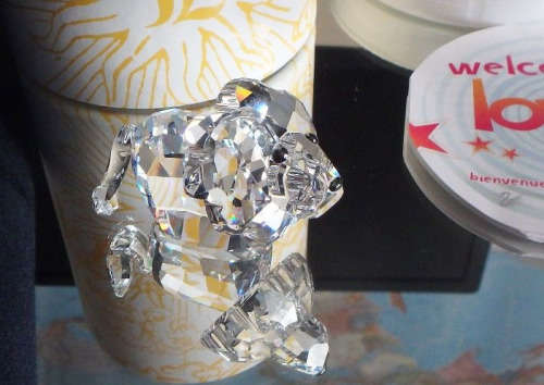 SWAROVSKI LOVLOT LEE ROY / LEEROY LION 887731  BOXED RETIRED RARE  #